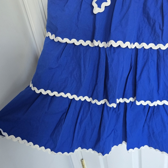 Peach Love California Blue Dress M - Picture 4 of 7